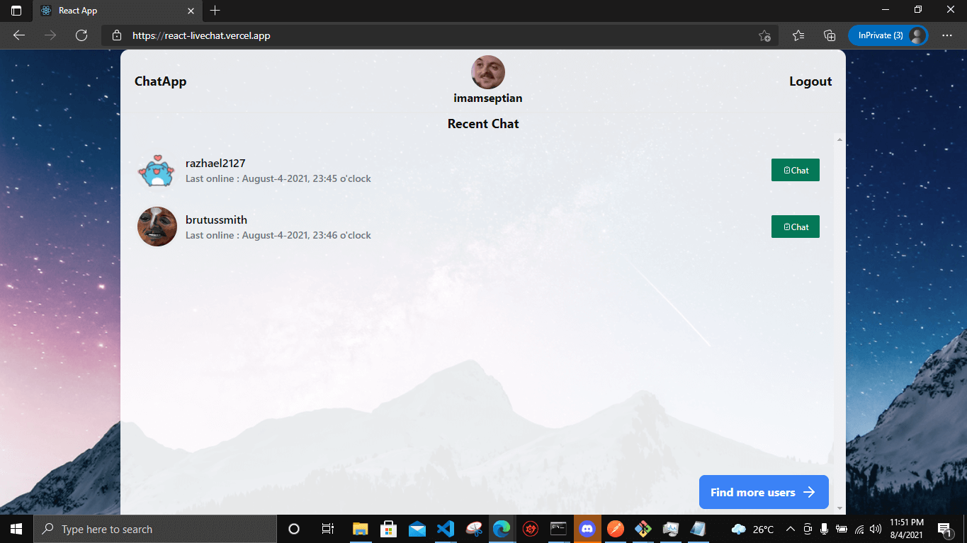 Simple LiveChat